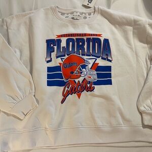 Florida Gators White Sweatshirt